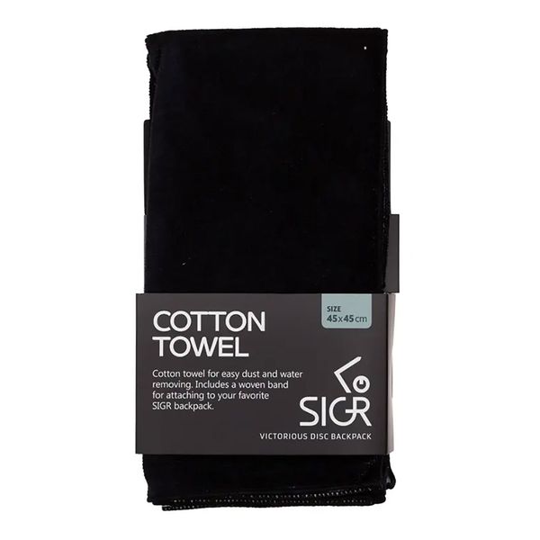 Hovedbilde SIGR Cotton Towel Black