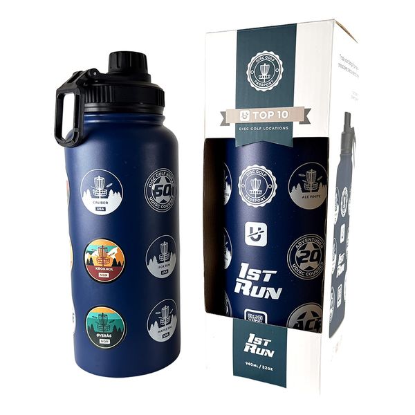 Hovedbilde Disc Golf Passport Water Bottle - 1st Run
