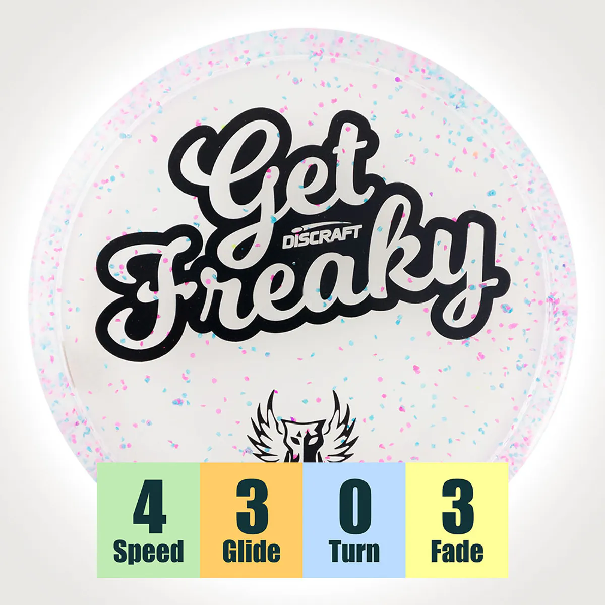 KulfiQ スクエアフォール、手焼きCD Discraft Z FLX Confetti Zone Get Freaky | Krokhol DGS - Krokhol