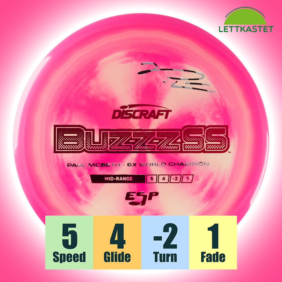 ESP Buzzz SS - Paul McBeth 6x World Champion