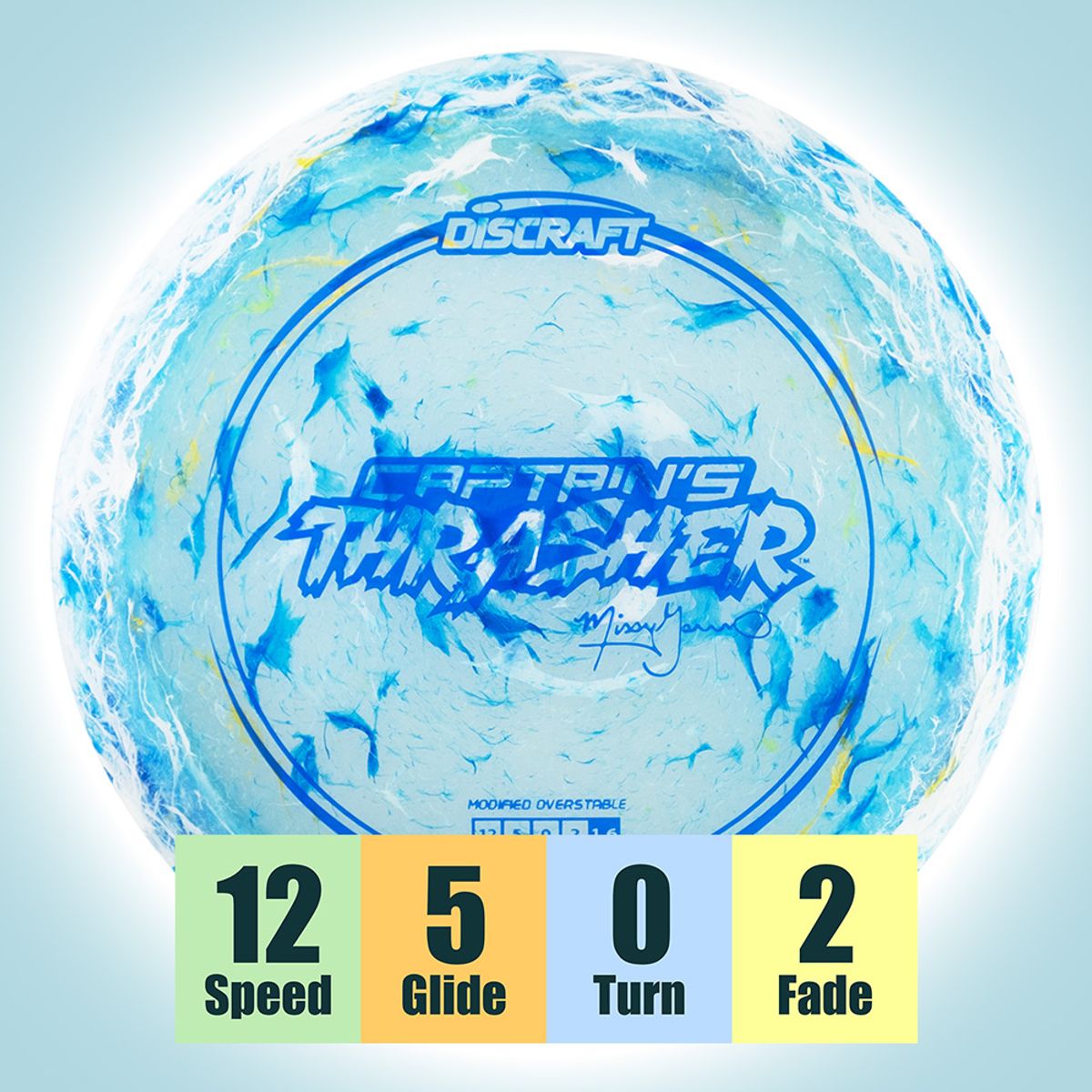 Z Jawbreaker Captain's Thrasher - Missy Gannon - Krokhol Disc Golf