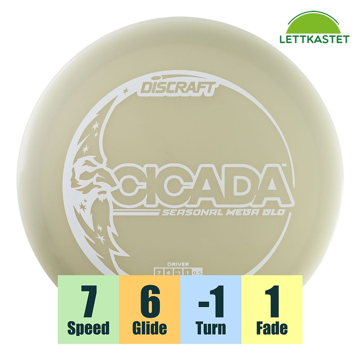 Glo Z Cicada - Krokhol Disc Golf Shop