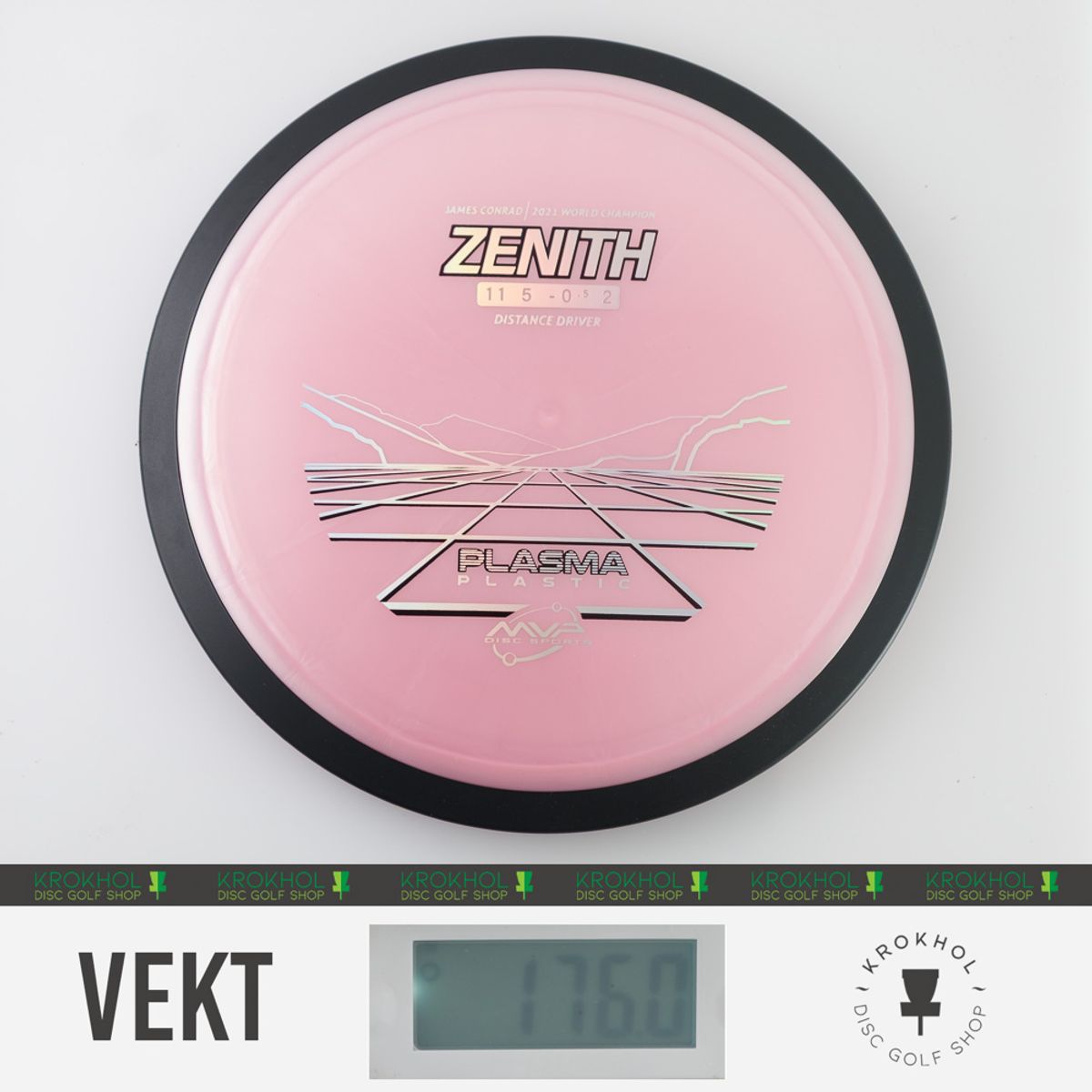 Plasma Zenith - James Conrad Line - Krokhol Disc Golf Shop