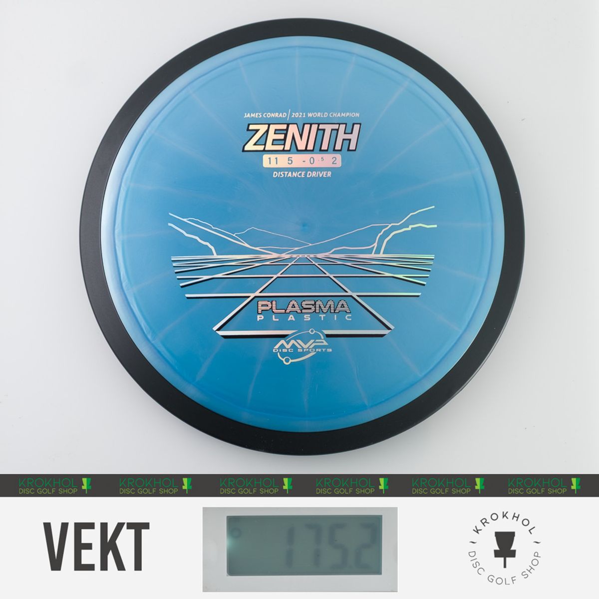 Plasma Zenith - James Conrad Line - Krokhol Disc Golf Shop