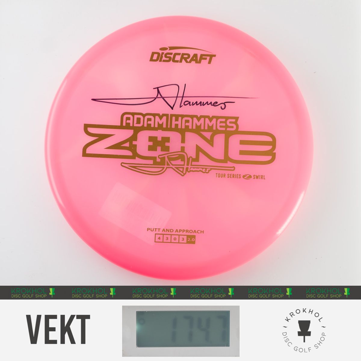 Z Swirl Zone - 2025 Adam Hammes Tour Series - Krokhol Disc
