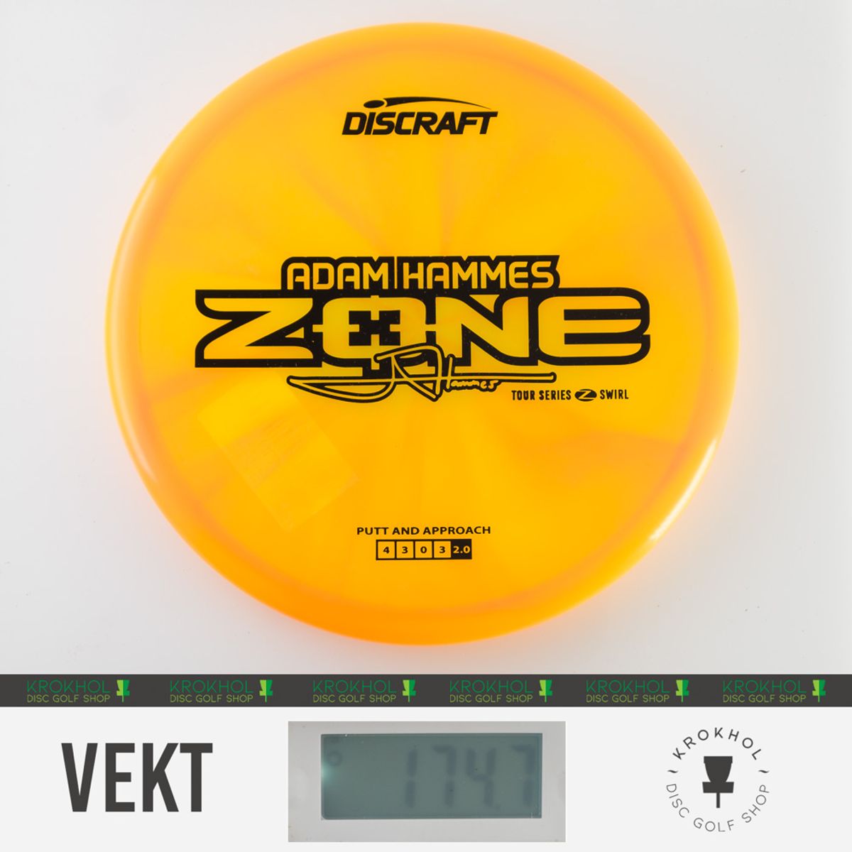 Z Swirl Zone - 2025 Adam Hammes Tour Series - Krokhol Disc