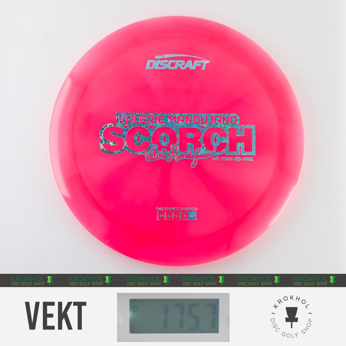 Z Swirl Scorch - 2025 Valerie Mandujano Tour Series - Krokhol Disc