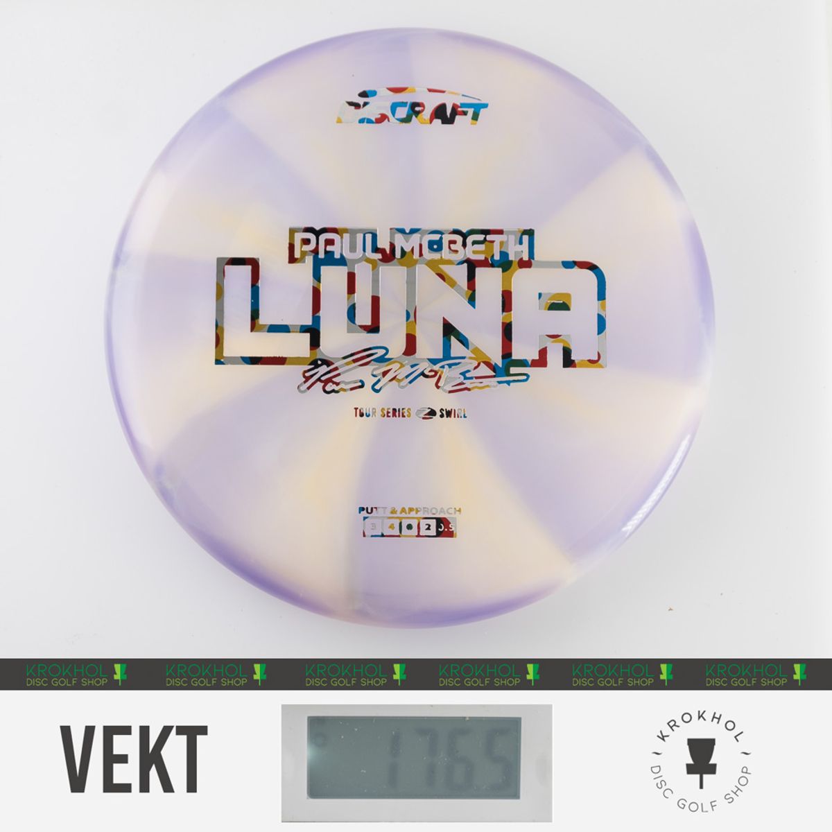 その他 Spin Moon Magic Z Swirl Luna - 2025 Paul McBeth Tour Series - Krokhol Disc