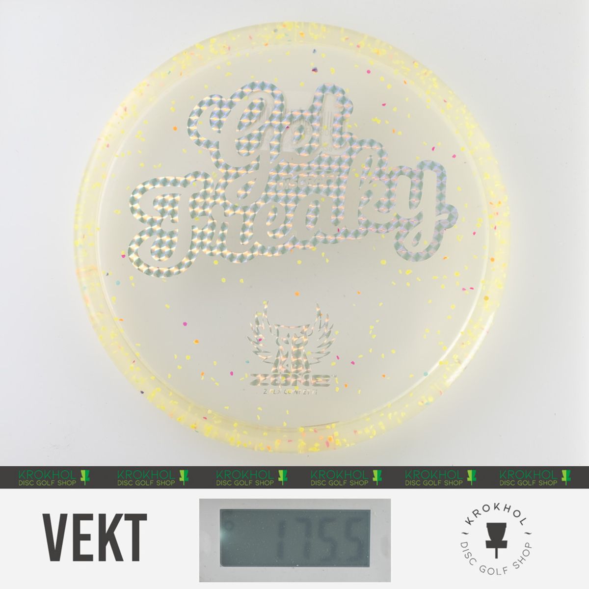 Discraft Z FLX Confetti Zone Get Freaky | Krokhol DGS - Krokhol