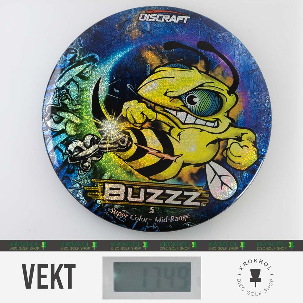 ESP SuperColor Buzzz - Blue Chains