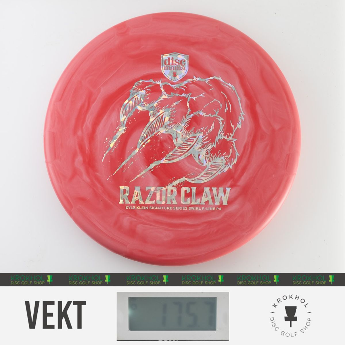 P-Line Swirl Flex2 P4 - Razor Claw Kyle Klein Signature Series