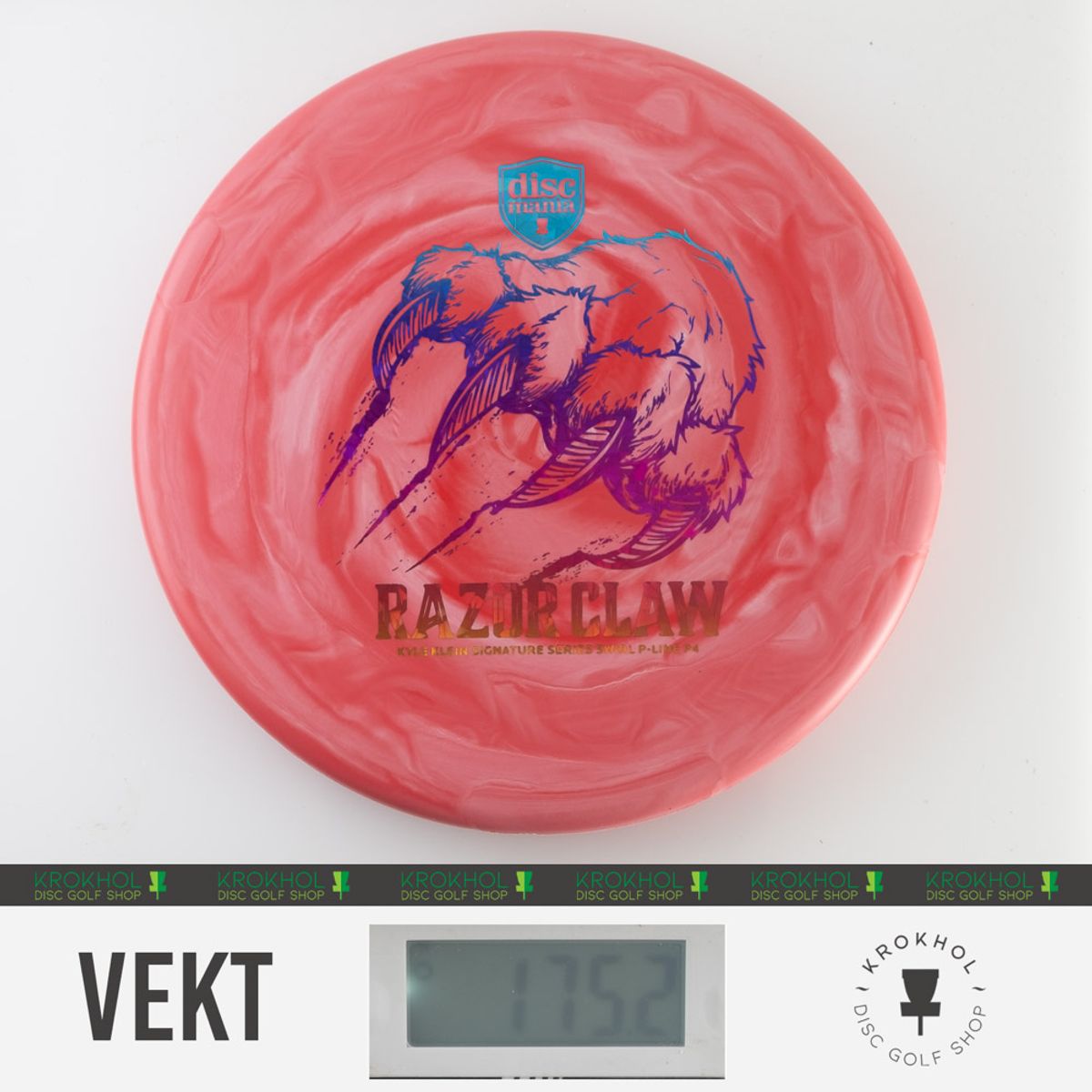 P-Line Swirl Flex2 P4 - Razor Claw Kyle Klein Signature Series
