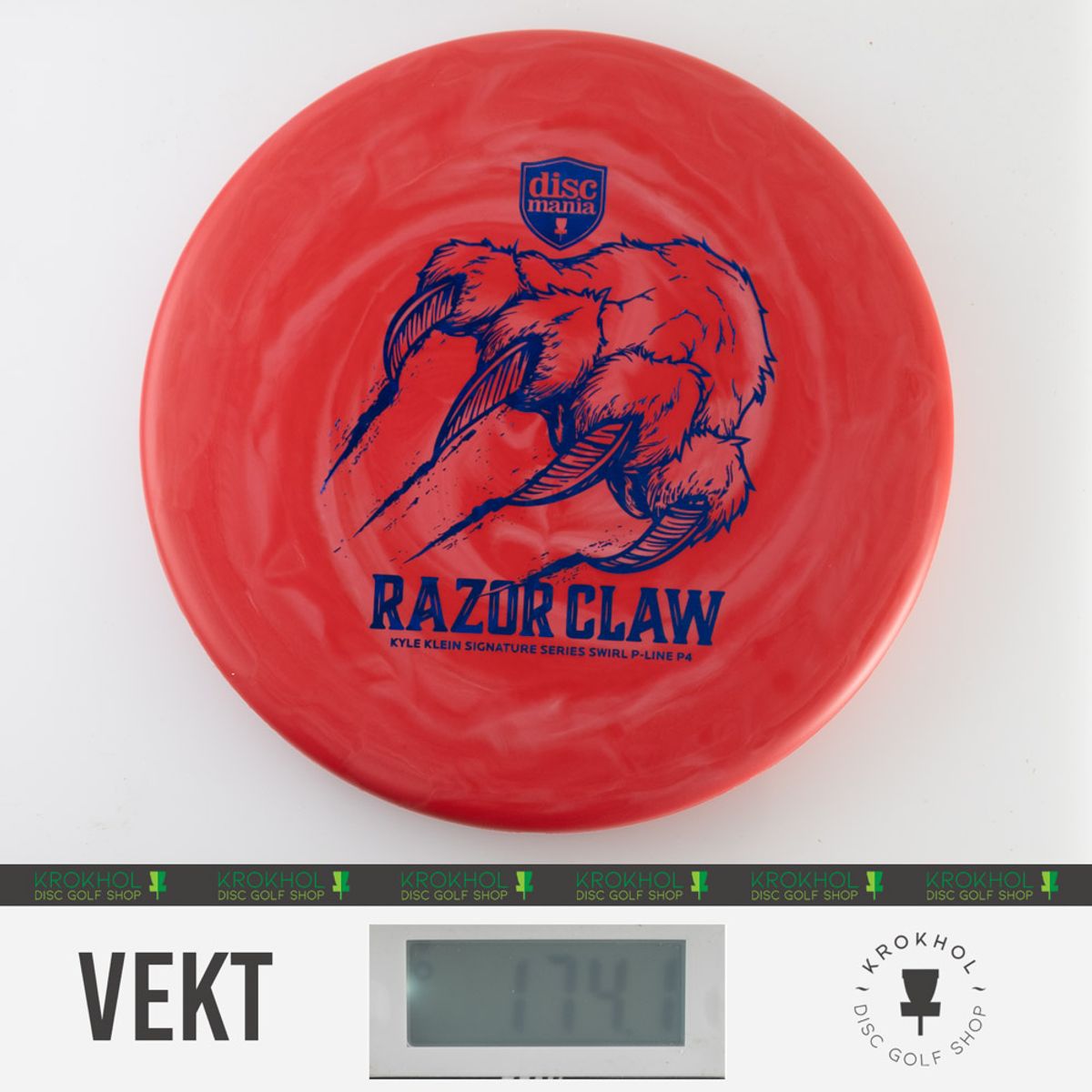 P-Line Swirl Flex2 P4 - Razor Claw Kyle Klein Signature Series