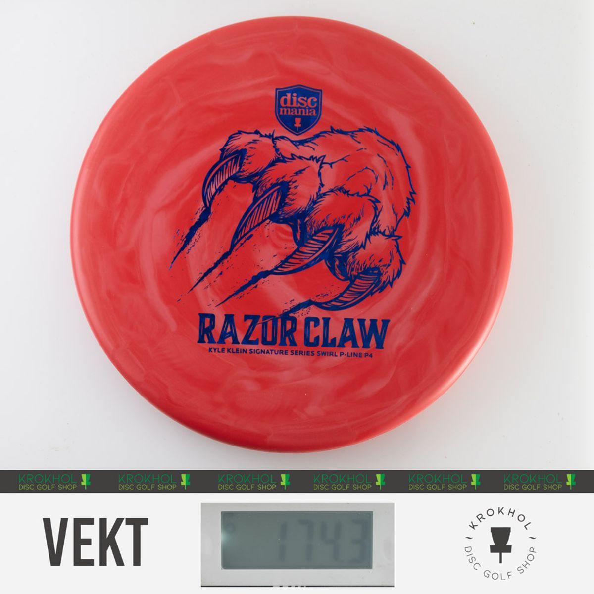 P-Line Swirl Flex2 P4 - Razor Claw Kyle Klein Signature Series