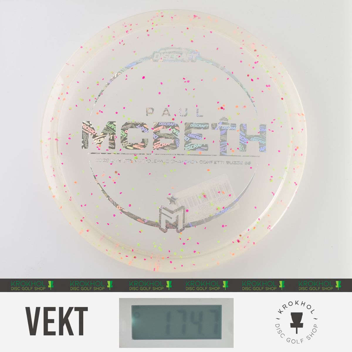 Z Line Victory Confetti Buzzz SS - 2025 Paul McBeth LWS Open