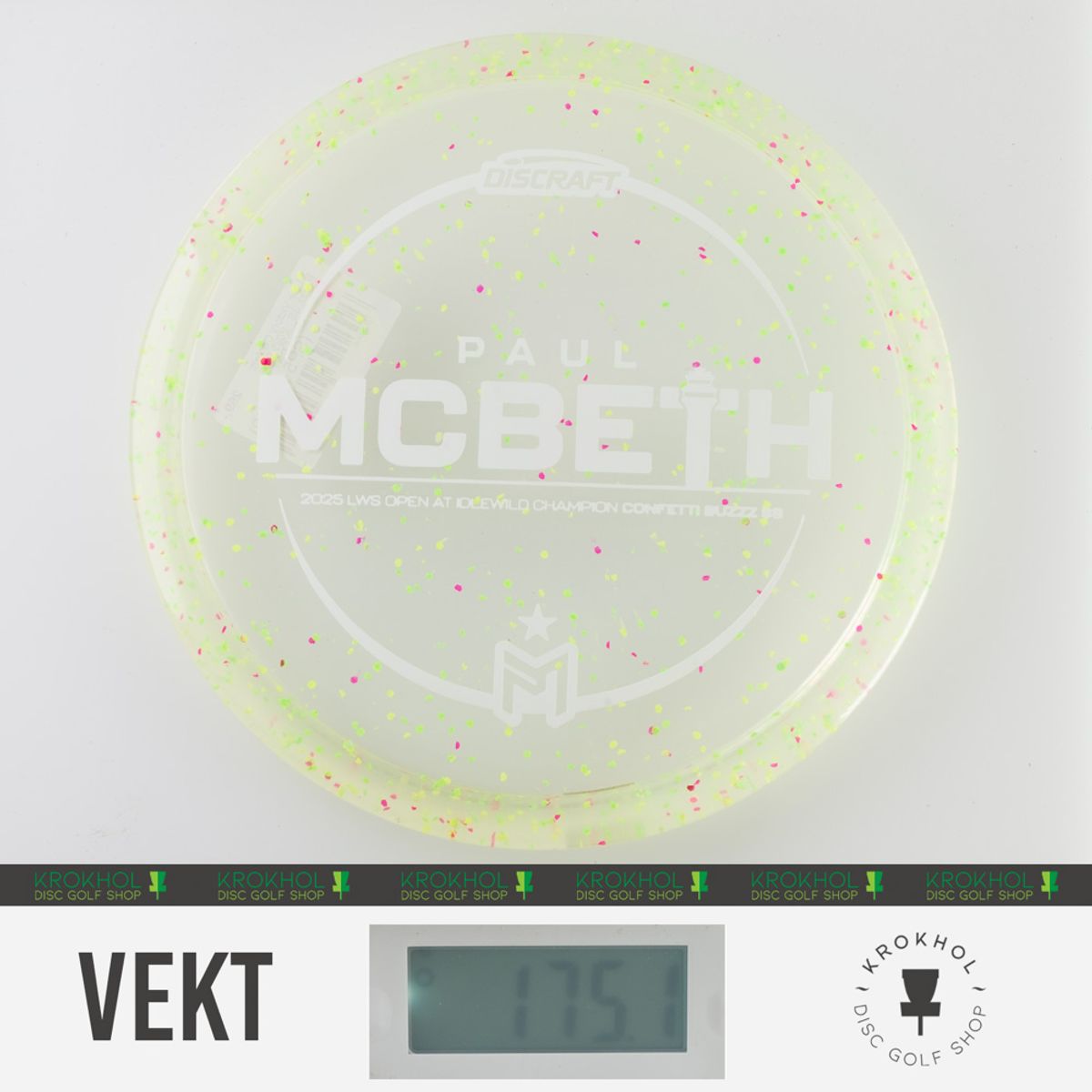 Z Line Victory Confetti Buzzz SS - 2025 Paul McBeth LWS Open