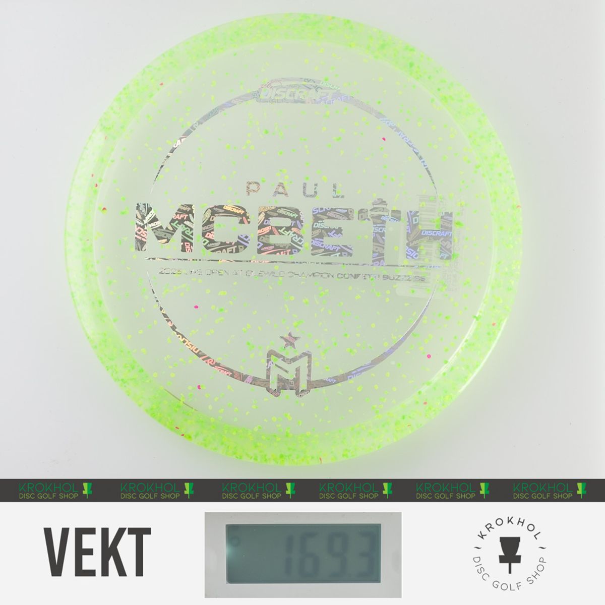 Z Line Victory Confetti Buzzz SS - 2025 Paul McBeth LWS Open