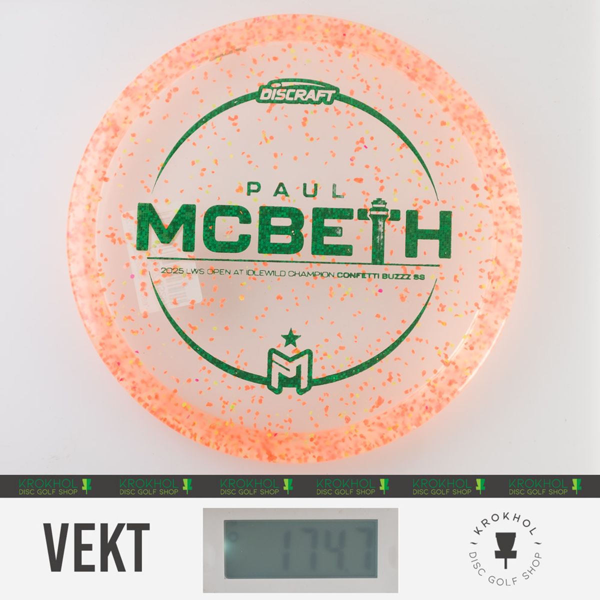 Z Line Victory Confetti Buzzz SS - 2025 Paul McBeth LWS Open