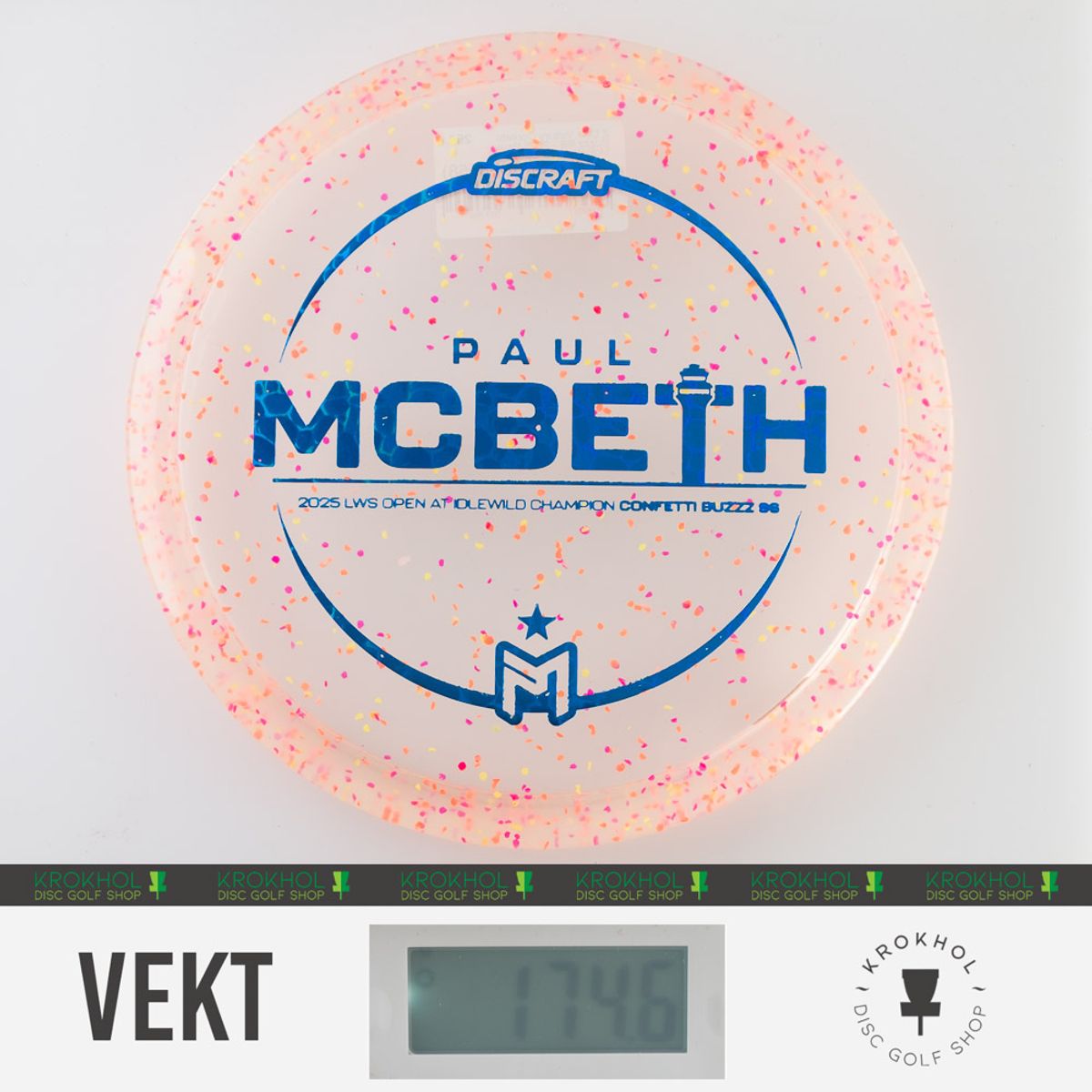 Z Line Victory Confetti Buzzz SS - 2025 Paul McBeth LWS Open