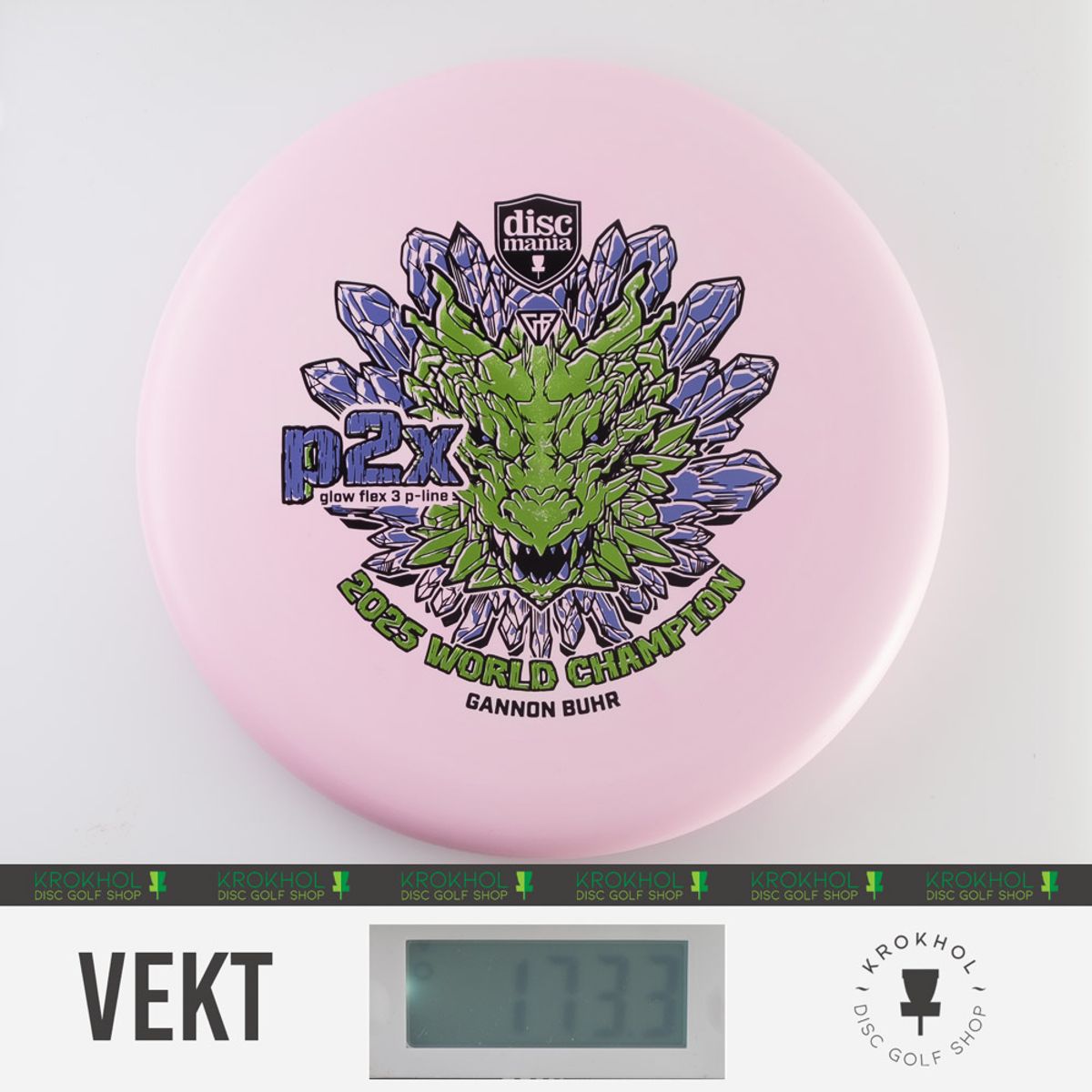 P-Line Flex3 Glow P2x - Gannon Buhr 2025 World Champion - Krokhol