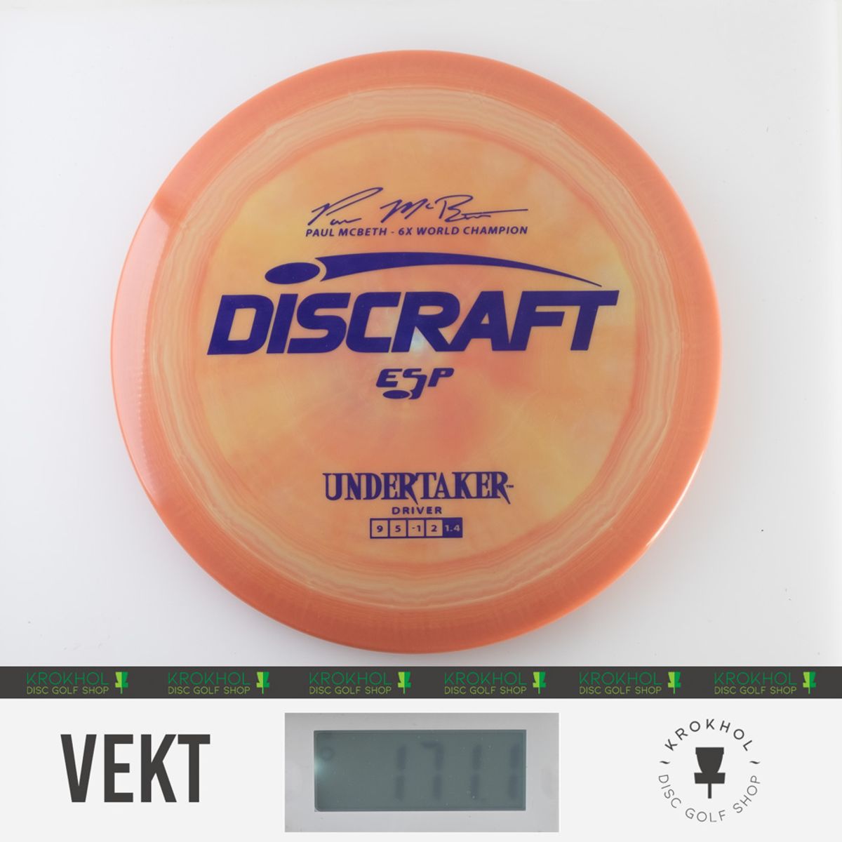 ESP Undertaker - Paul McBeth Signature Series