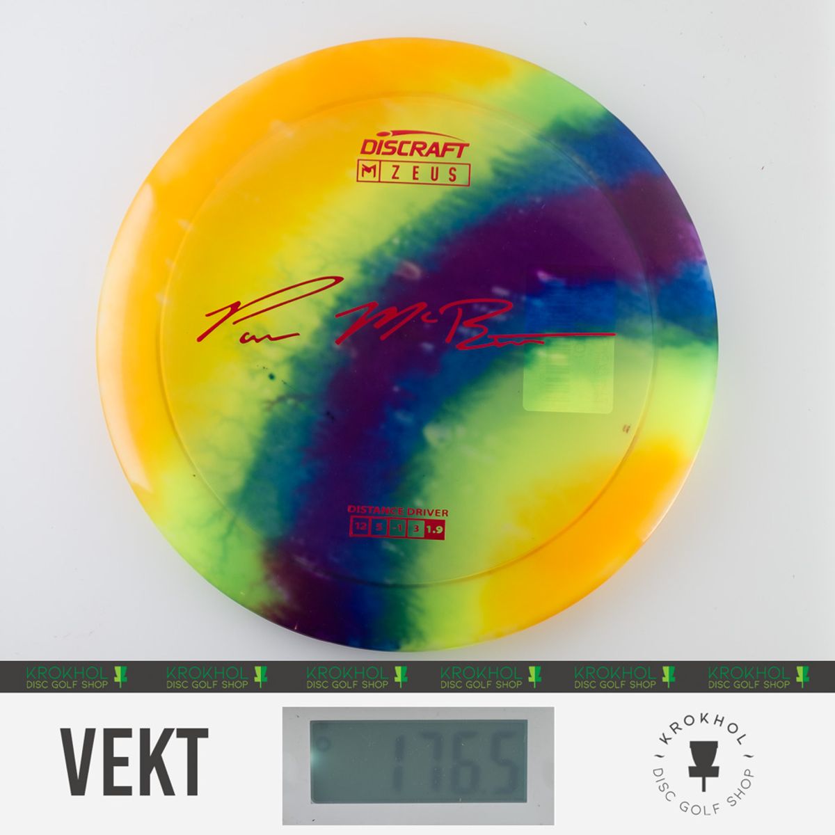 Z Line Fly Dye Zeus - Paul McBeth
