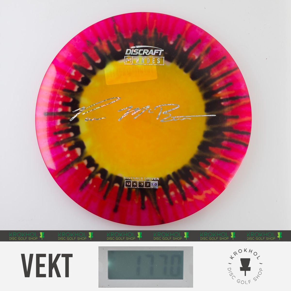 Z Line Fly Dye Hades - Paul McBeth fra Discraft - Krokhol Disc