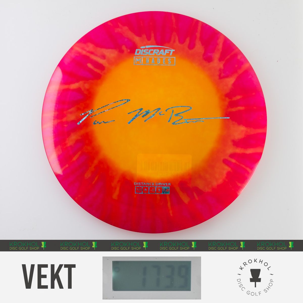 Z Line Fly Dye Hades - Paul McBeth fra Discraft - Krokhol Disc