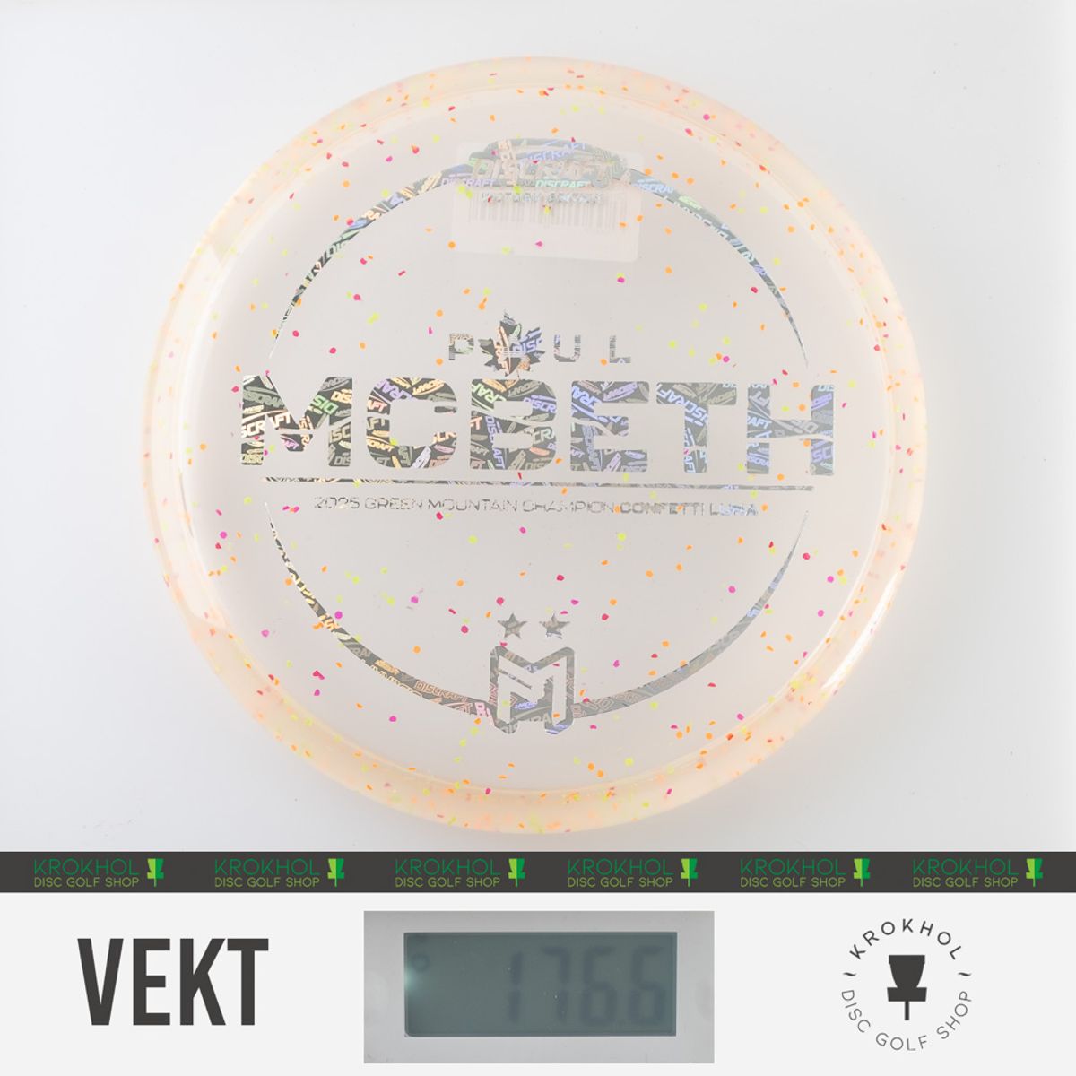 Z Line Victory Confetti Luna - 2025 Paul McBeth - Green Mountain