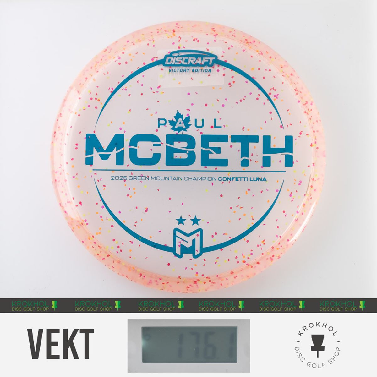 Z Line Victory Confetti Luna - 2025 Paul McBeth - Green Mountain Championships