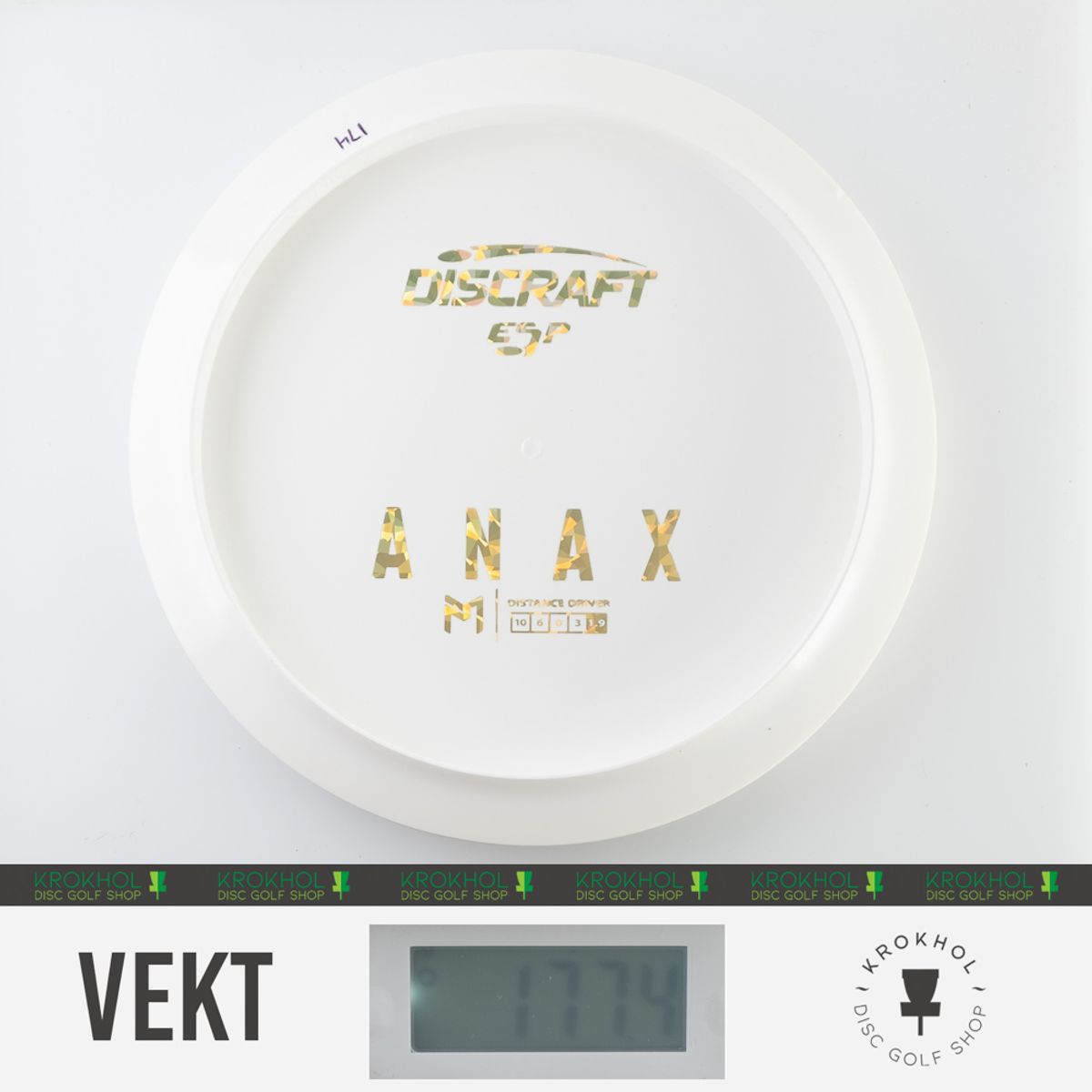 ESP Anax - Solid White Bottom Stamp