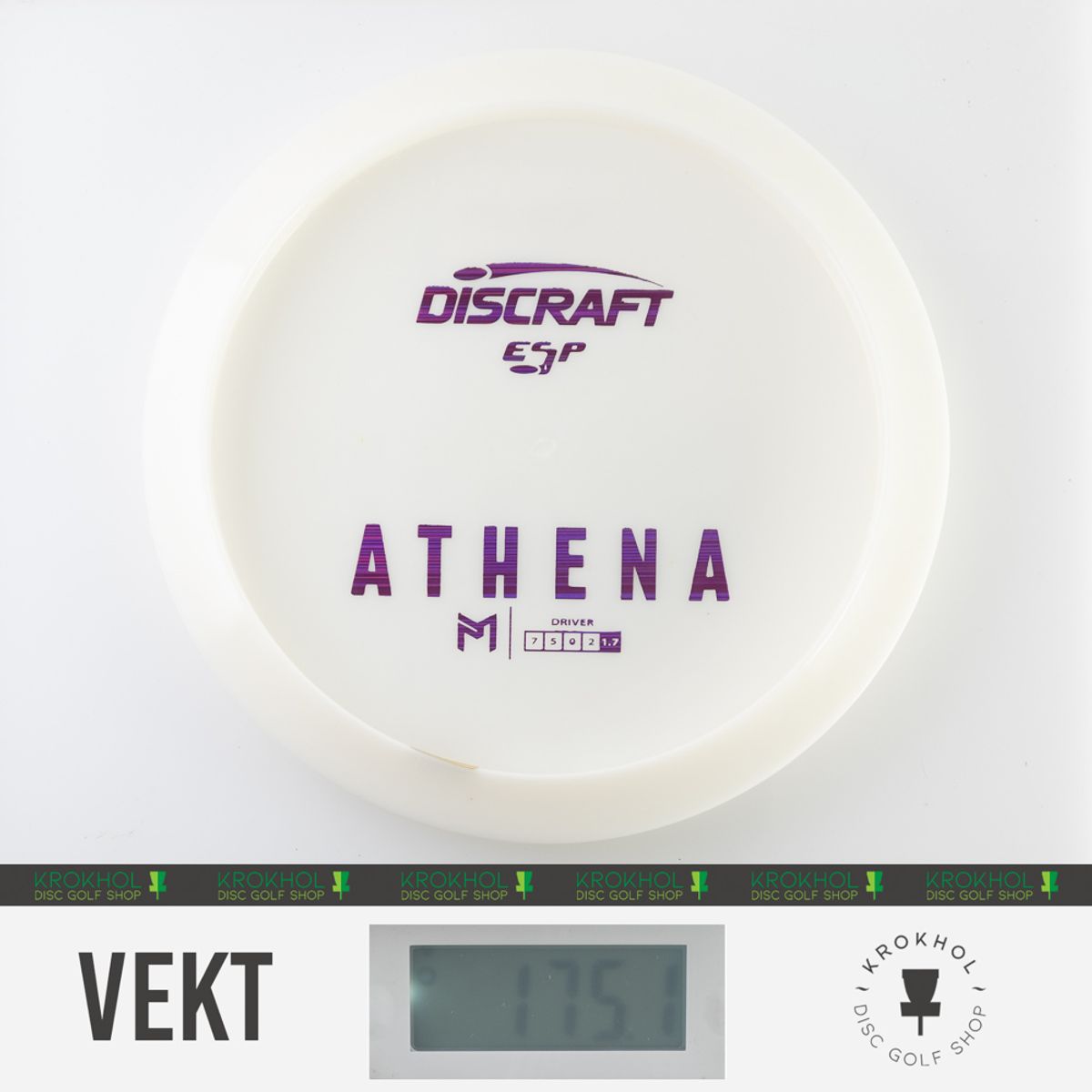 ESP Athena - Solid White Bottom Stamp