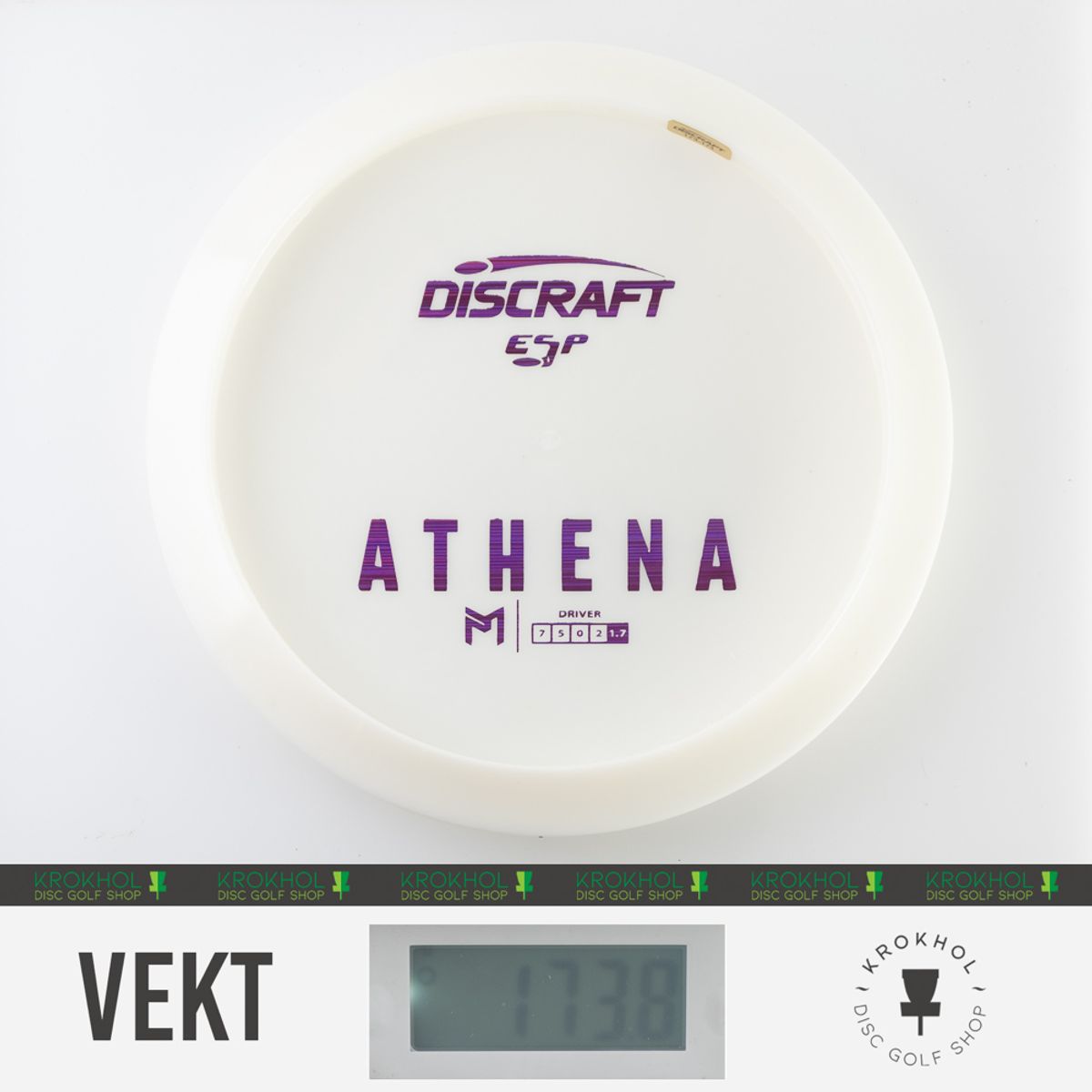 ESP Athena - Solid White Bottom Stamp