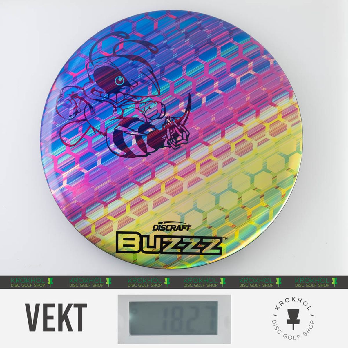 ESP Full Foil SuperColor Buzzz Honeycomb - Black Buzzz Stamp