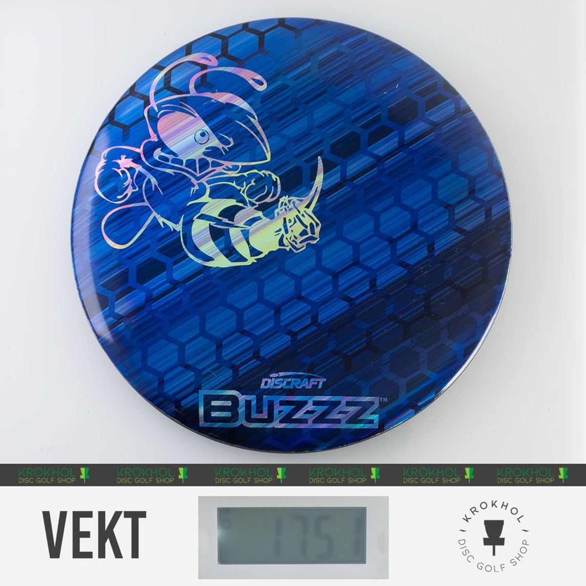 ESP Full Foil SuperColor Buzzz Honeycomb - Silver Buzzz Stamp