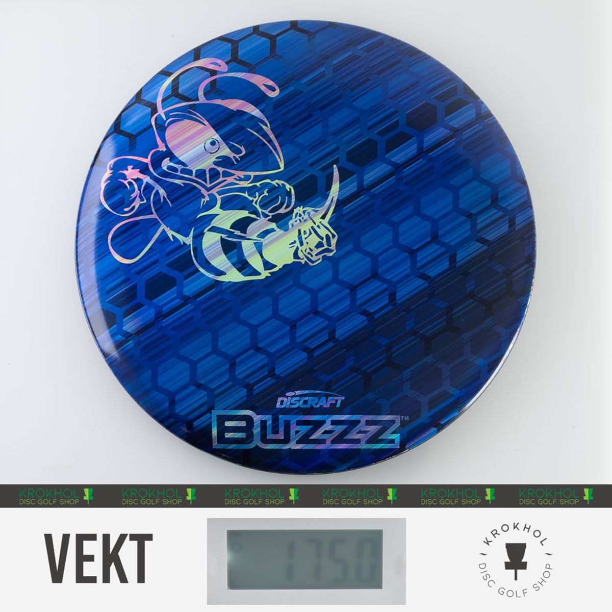 ESP Full Foil SuperColor Buzzz Honeycomb - Silver Buzzz Stamp