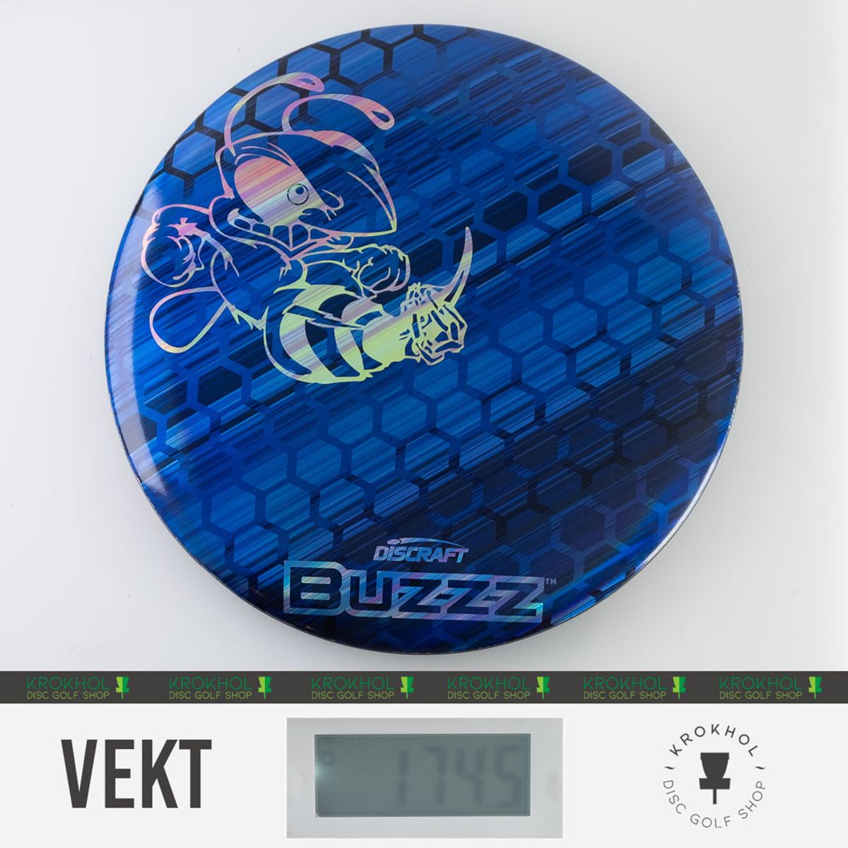 ESP Full Foil SuperColor Buzzz Honeycomb - Silver Buzzz Stamp