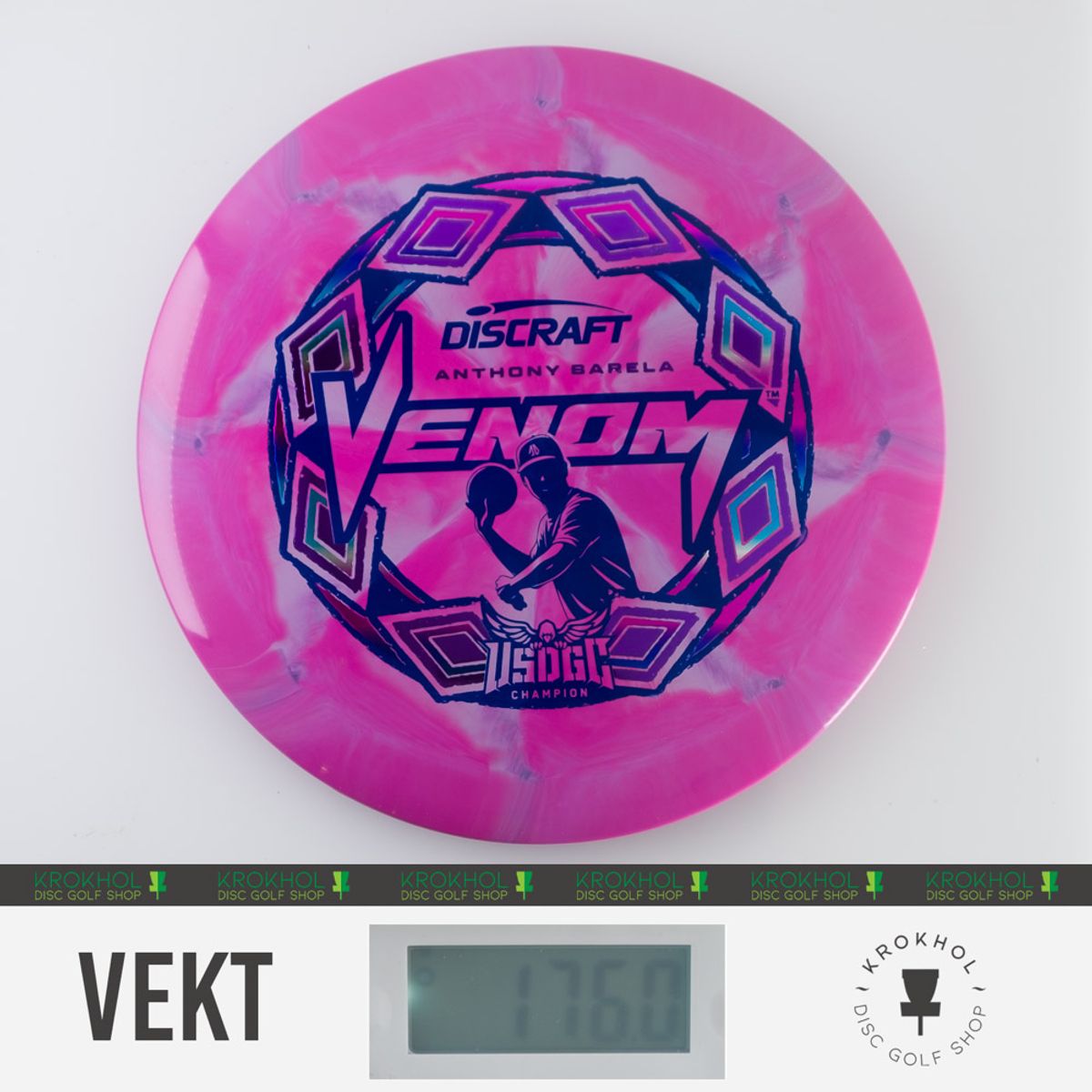 ESP Swirl Venom - Anthony Barela USDGC Champion Edition
