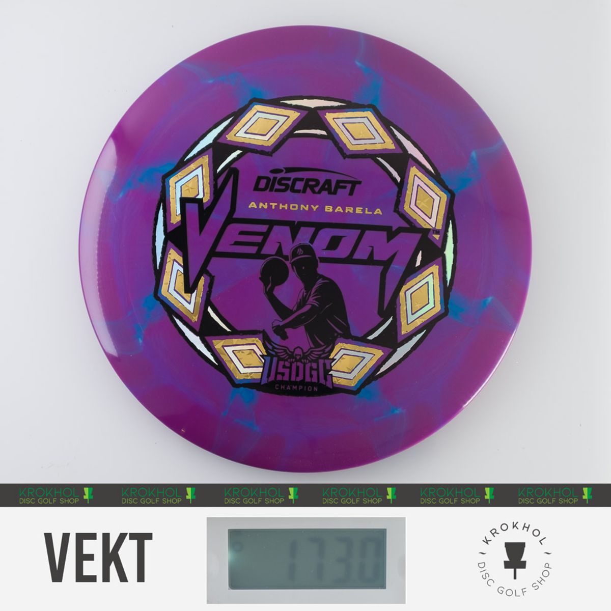 ESP Swirl Venom - Anthony Barela USDGC Champion Edition