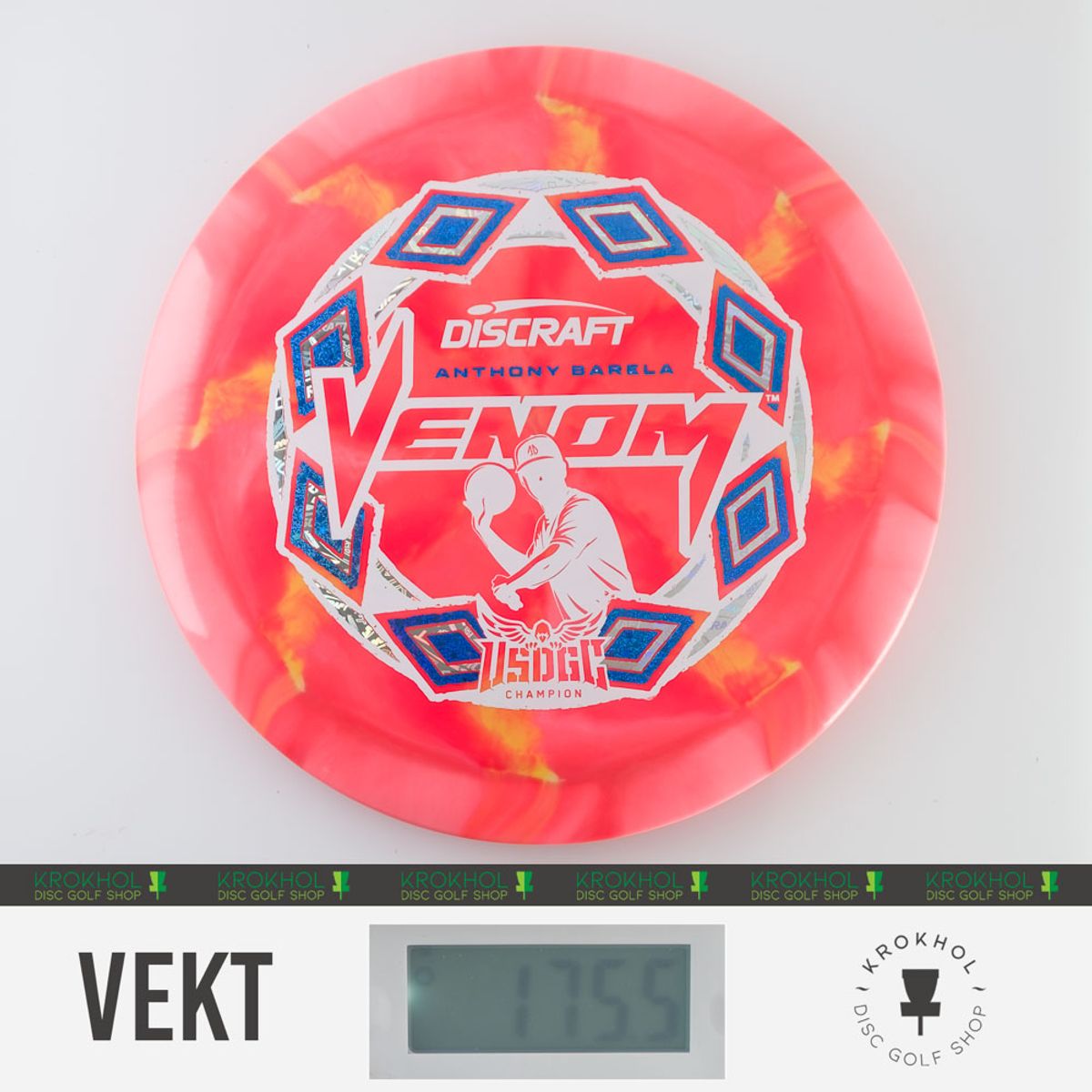 ESP Swirl Venom - Anthony Barela USDGC Champion Edition