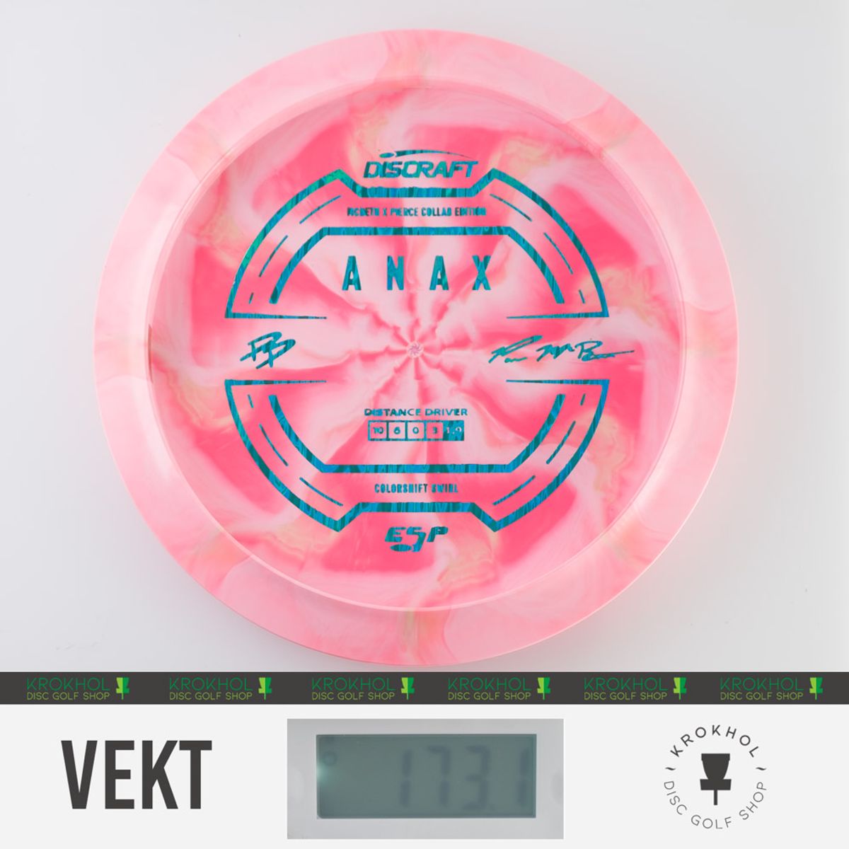 ESP Colorshift Swirl Anax - Paul McBeth & Paige Pierce Collab