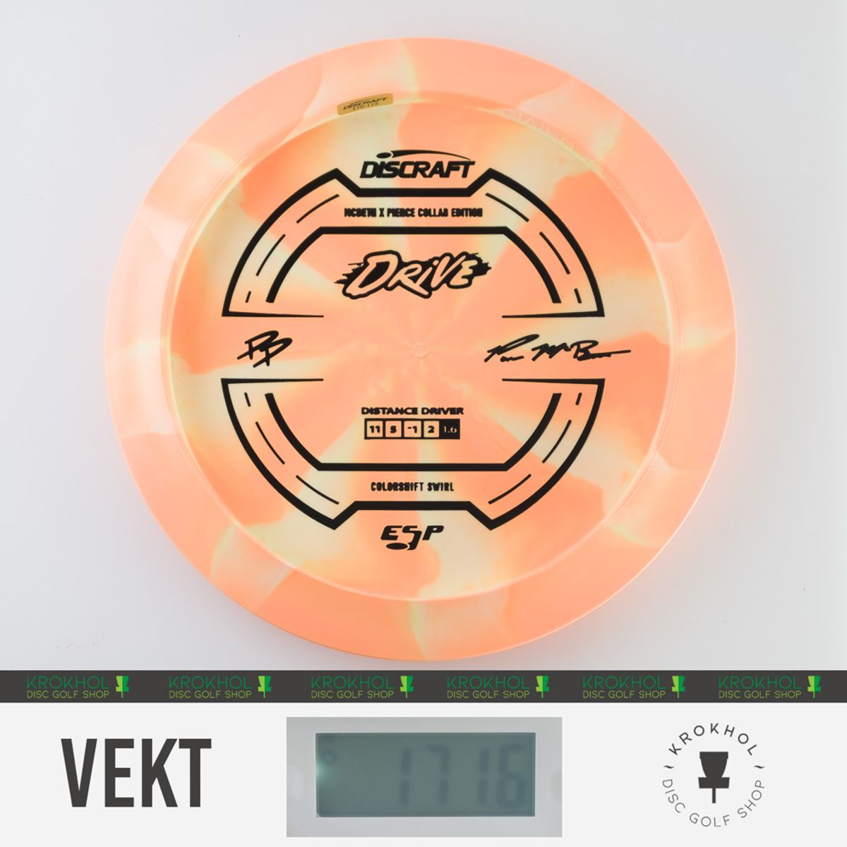 ESP Colorshift Swirl Drive - Paul McBeth & Paige Pierce Collab