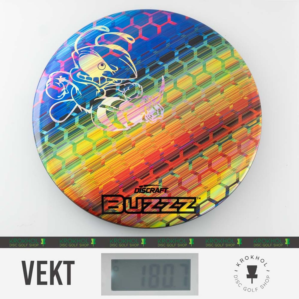 ESP Full Foil SuperColor Buzzz Honeycomb - Silver Buzzz Stamp