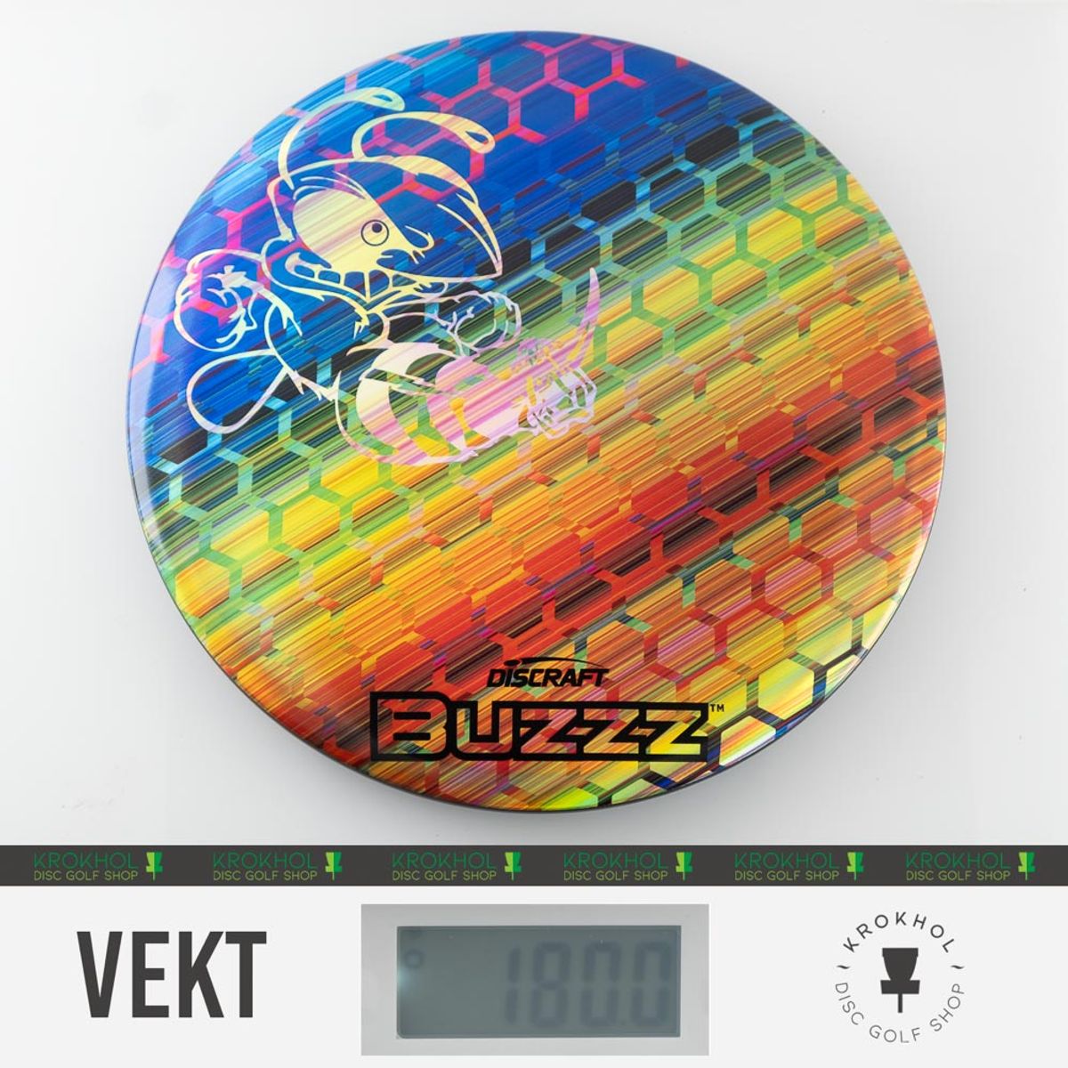 ESP Full Foil SuperColor Buzzz Honeycomb - Silver Buzzz Stamp