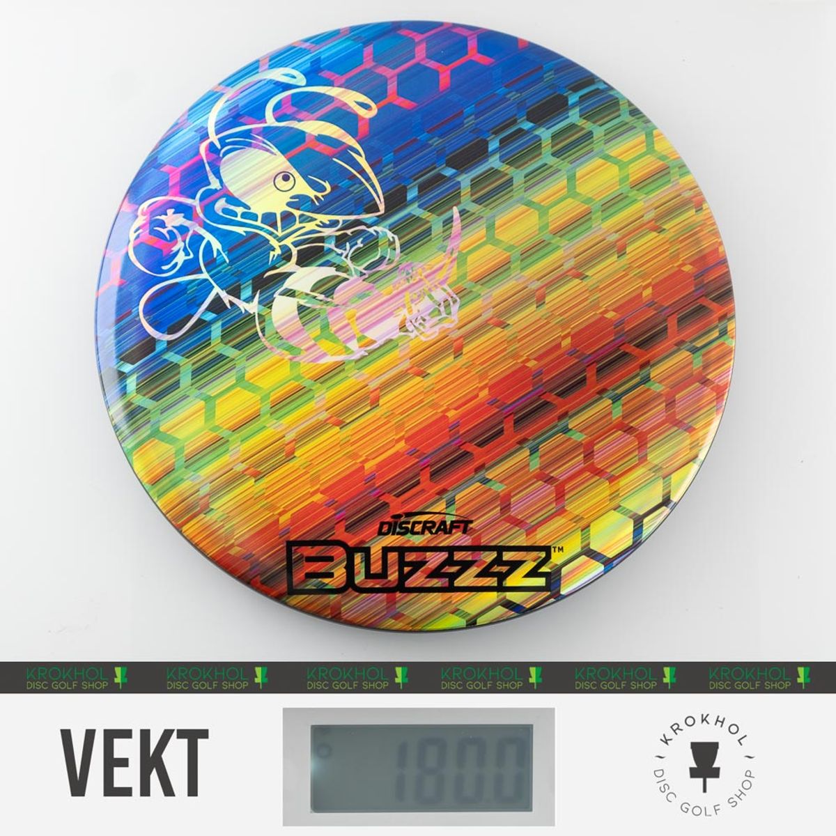 ESP Full Foil SuperColor Buzzz Honeycomb - Silver Buzzz Stamp