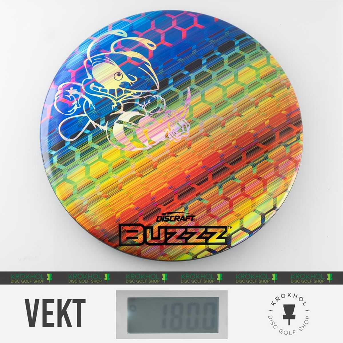 ESP Full Foil SuperColor Buzzz Honeycomb - Silver Buzzz Stamp