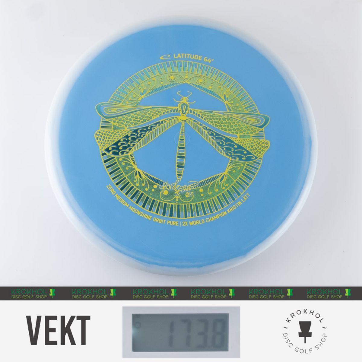 Zero Moonshine Orbit Pure - Putter | Krokhol DGS - Krokhol Disc