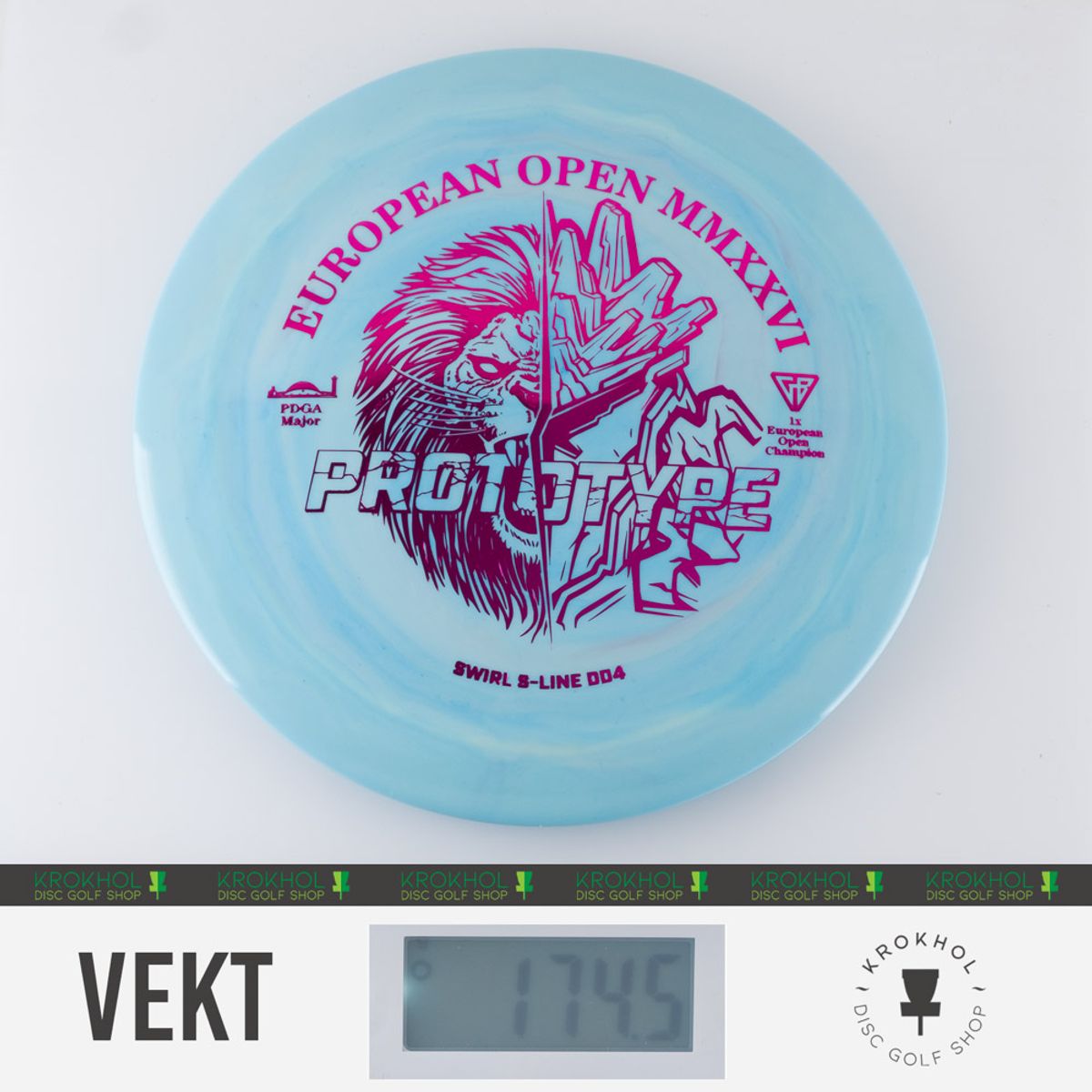 S-Line Swirl DD4 - European Open 2026 Fundraiser