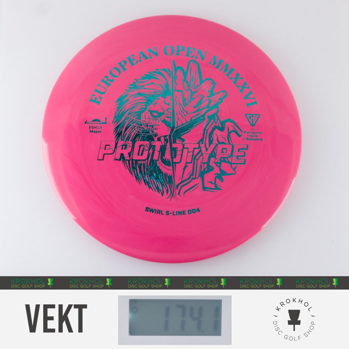 S-Line Swirl DD4 - European Open 2026 Fundraiser