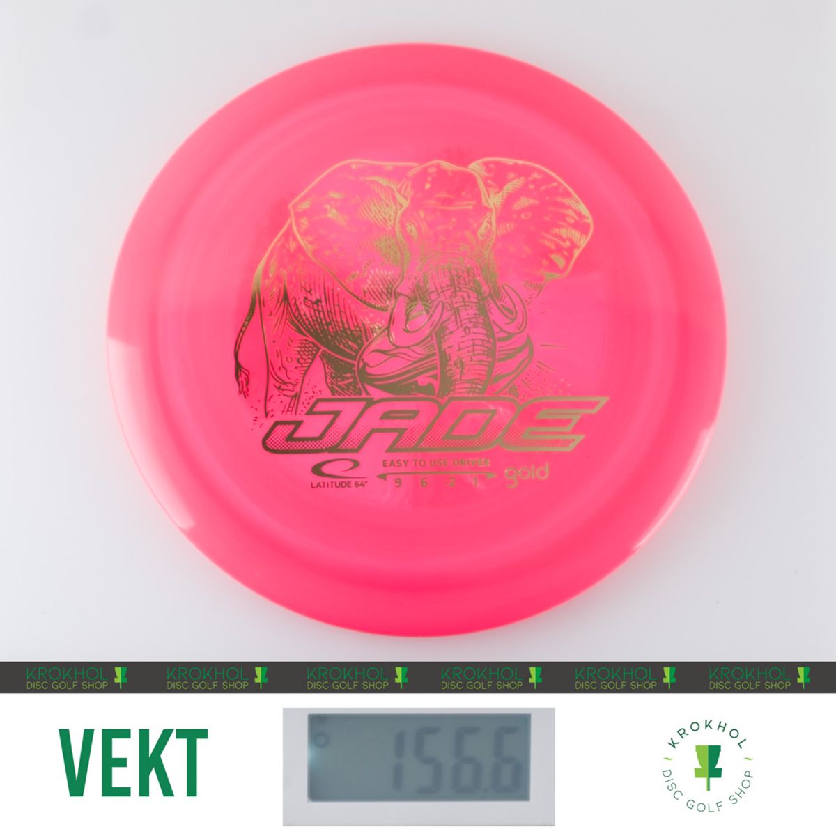 Latitude 64 Gold Jade Fairway Driver | Krokhol DGS - Krokhol Disc